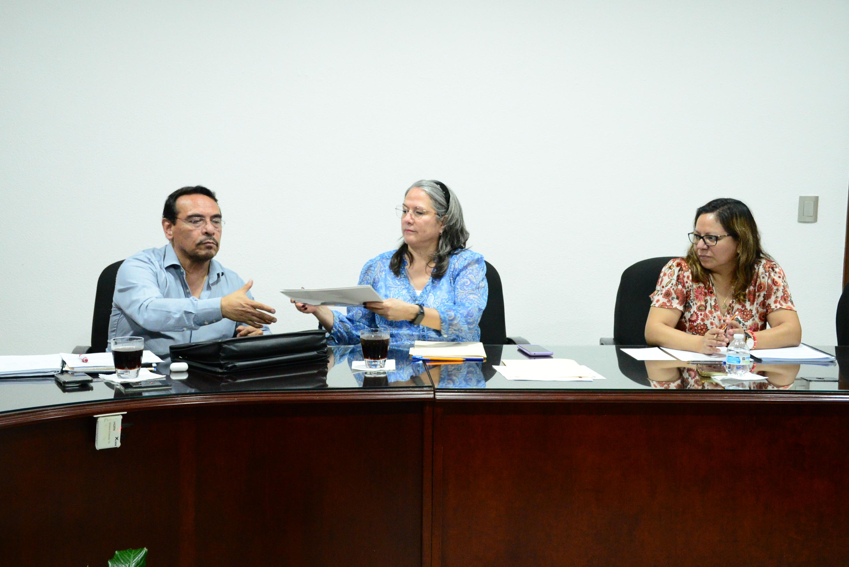 Reunión con integrantes del Comité Nacional Electoral del SNTISSSTE